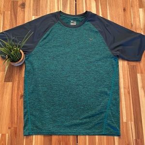 Old Navy Teal Active Shirt Medium